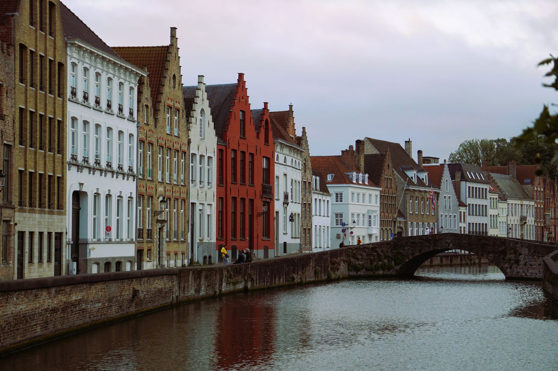 Prachtig Belgisch landschap met historische architectuur